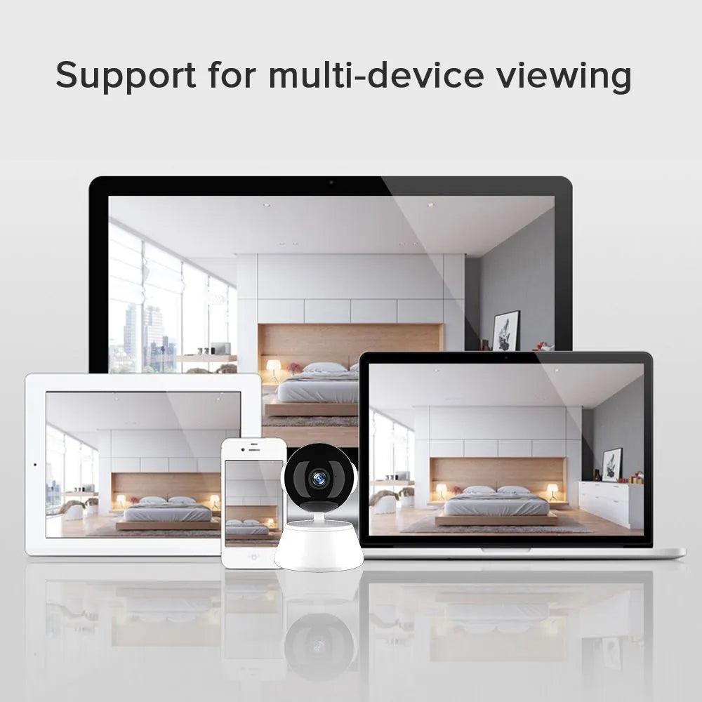 Wi-Fi 720P შიდა უსაფრთხოების კამერა